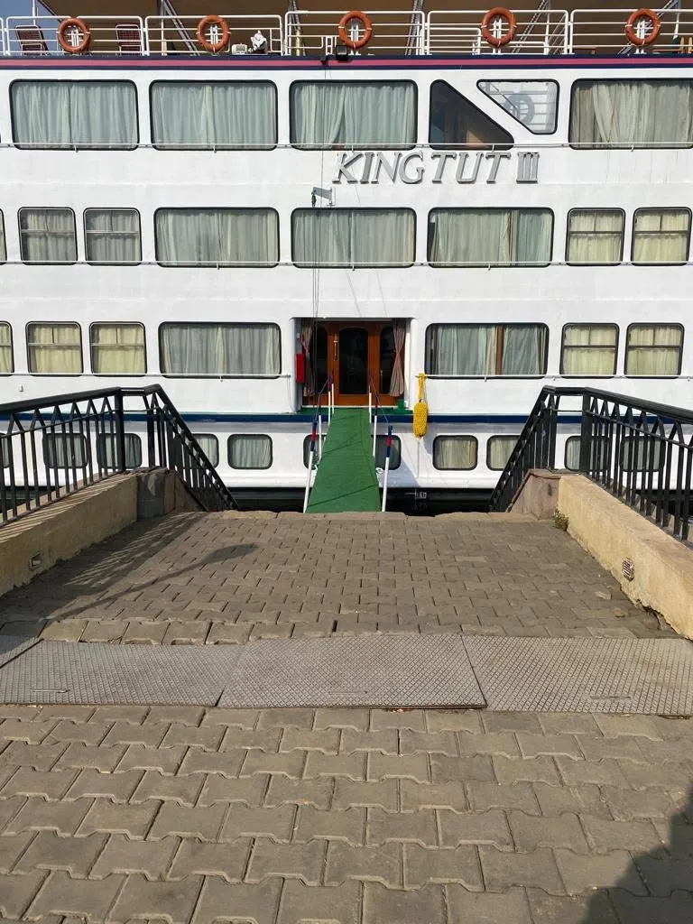 Exterior view of the MS King Tut III Nile Cruise Nile cruise ship